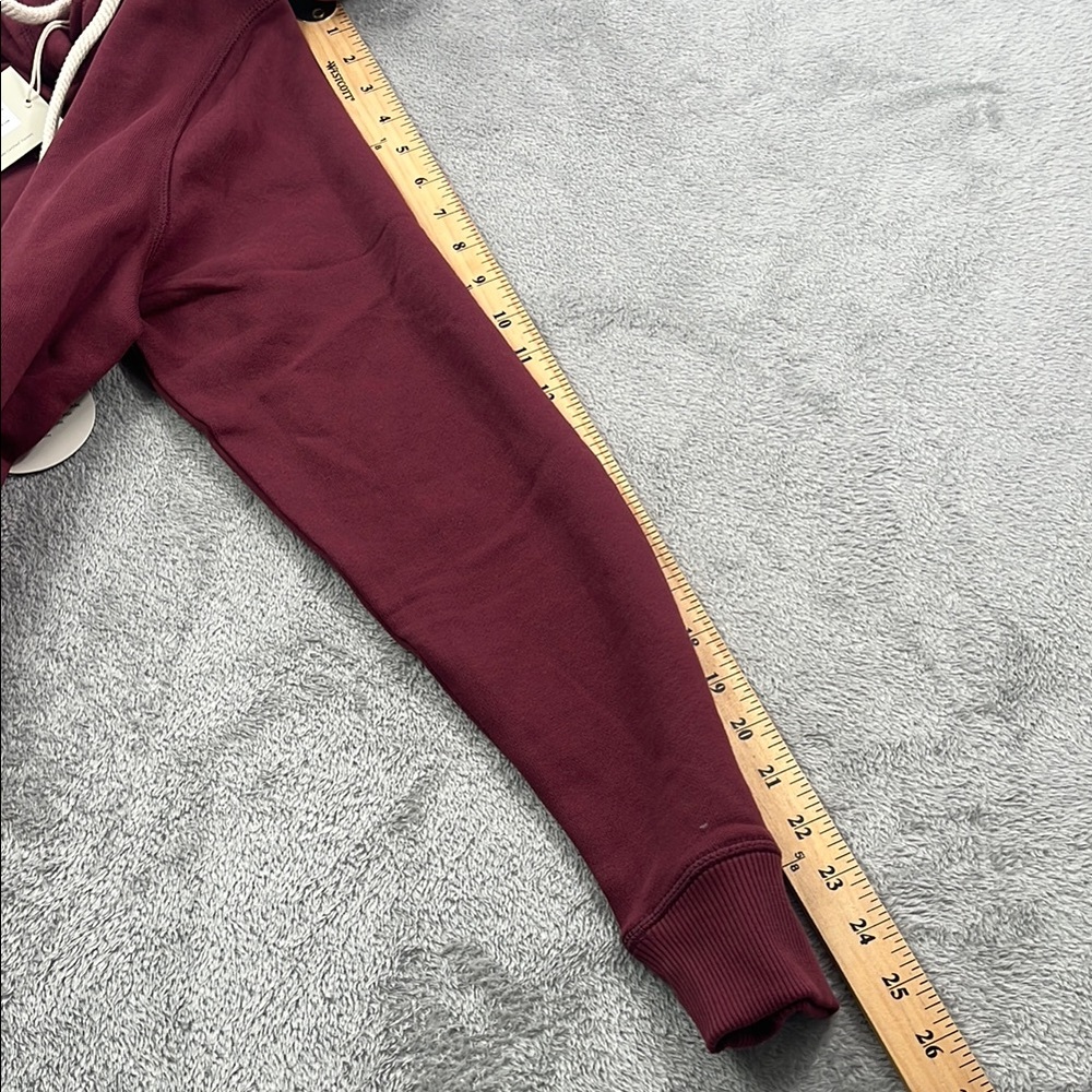 NEW Pact XS Womens Red Burgundy Hoodie Unisex One-for-All‎ Hoodie - Picture 6 of 11
